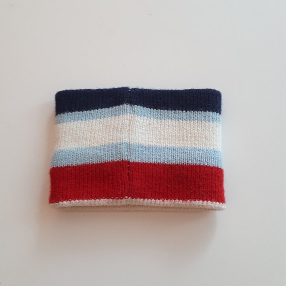 Lacoste Multicolor Wristband Stretch Blue White Red - Picture 2 of 2